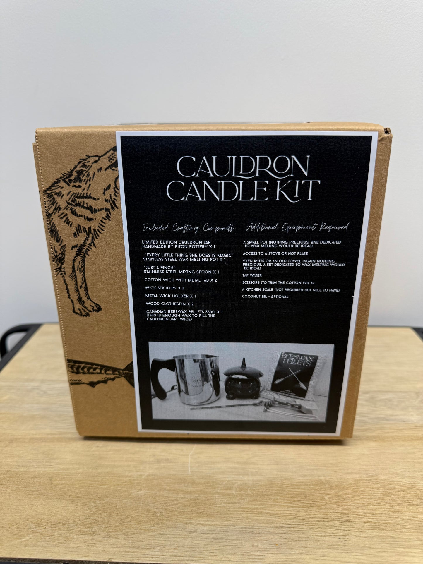 Cauldron Candle Kit