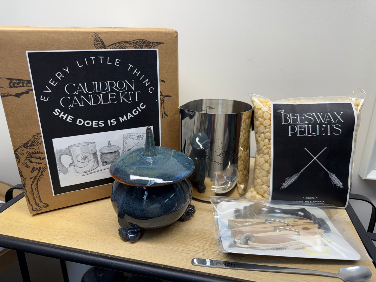 Cauldron Candle Kit