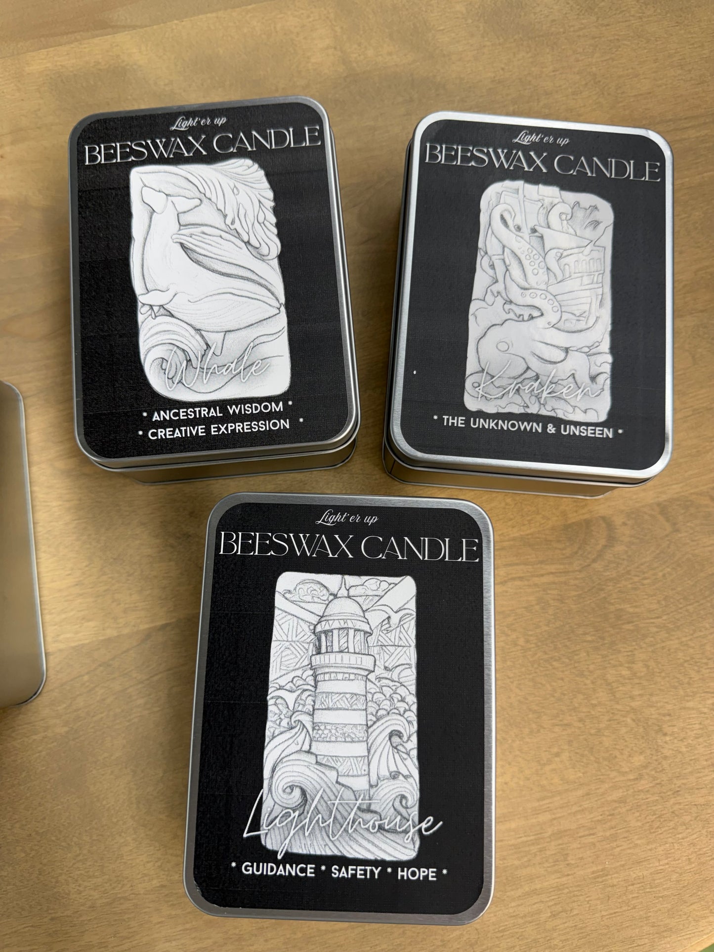 Light'er Up Beeswax Candles